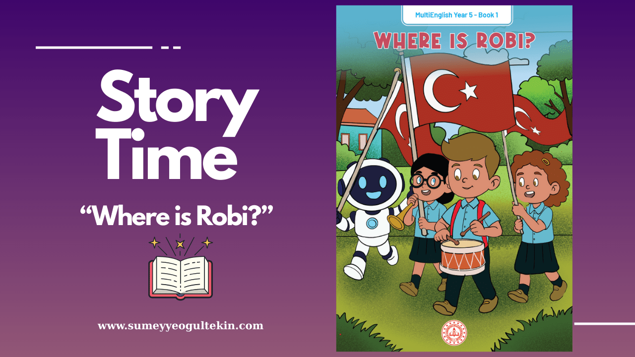 "Where is Robi?" Story Book 1 - Multi 5